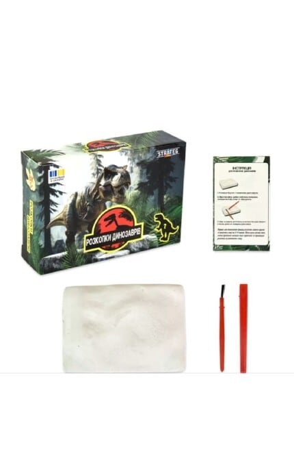 STRATEG-Набор для творчества для детей от 3 лет Strateg Раскопки динозавров 1 шт-4823113883621