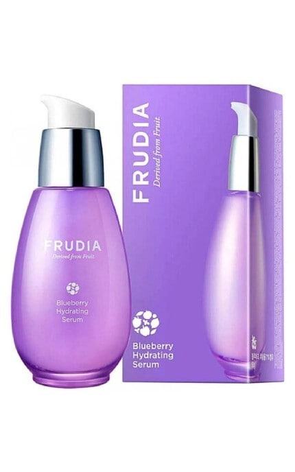 FRUDIA-Сироватка для обличчя зволожуюча Frudia Blueberry Hydrating Serum з чорницею для усіх типів шкіри, 50 г-8803348030195