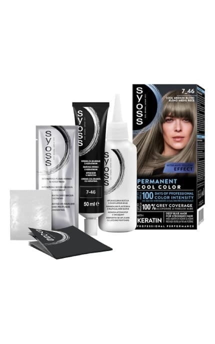 SYOSS SALONPLEX-Крем-краска для волос Syoss BL7-46 Холодный русый 115 мл-9000101741698