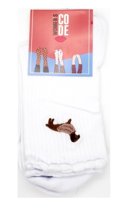 WOMEN'S CODE-Шкарпетки жіночі Women's Code класичні розмір 23-25 в асортименті-4820163325521