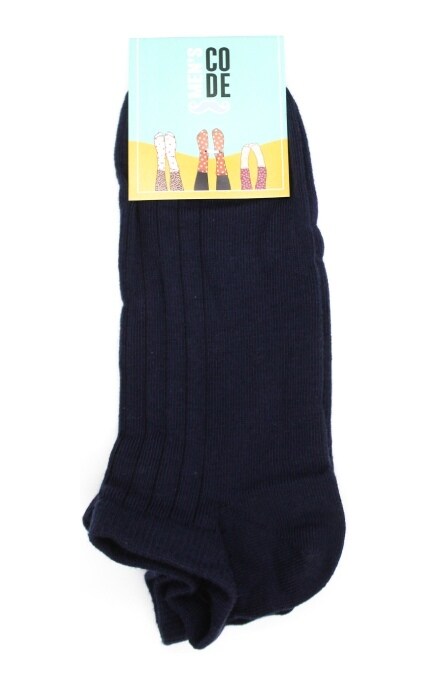 MEN'S CODE-Носки мужские заниженные Men`s Code размер 25 рубчик в ассортименте 1 шт-4820163325989
