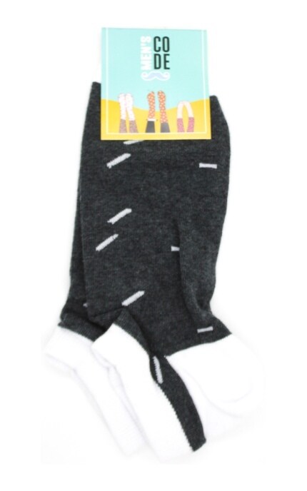 MEN'S CODE-Носки мужские Men`s Code размер 27 заниженные в ассортименте 1 шт-4820163325927