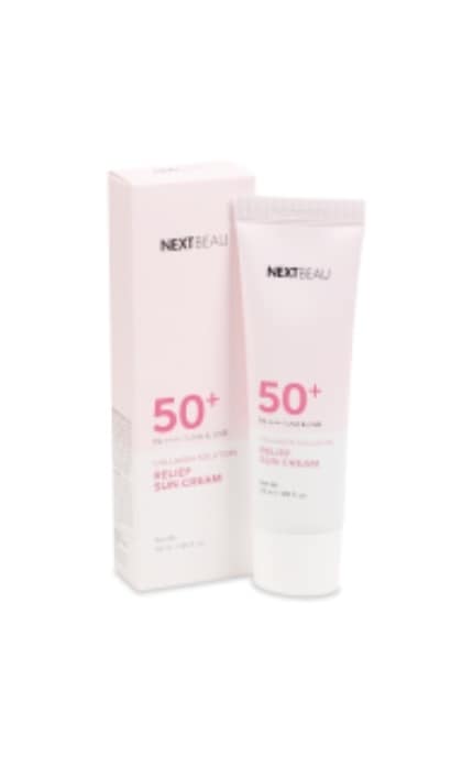 NEXTBEAU-Крем сонцезахисний SPF 50+ Nextbeau Collagen Solutiоn 55 мл-8809696981684