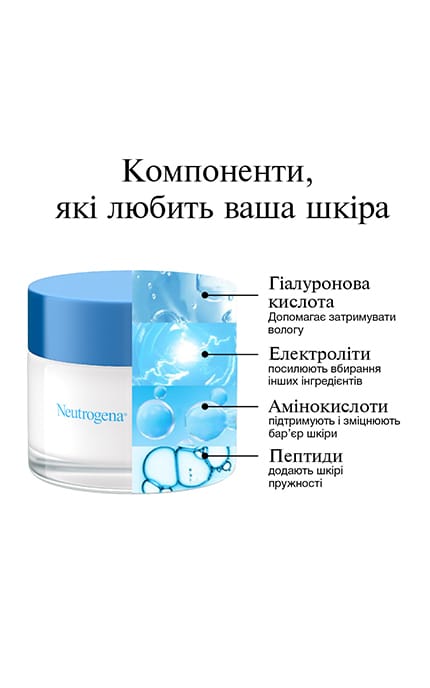 NEUTROGENA-Увлажняющий ночной крем для лица Neutrogena Hydro Boost 50 мл-3574661401089
