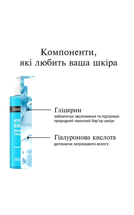 NEUTROGENA-Гель для вмивання обличчя Neutrogena Hydro Boost зволожувальний 200 мл-3574661288345
