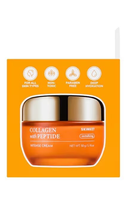 SKIN627-Крем для обличчя Skin627 Collagen with Peptide 50 г-8809696983831