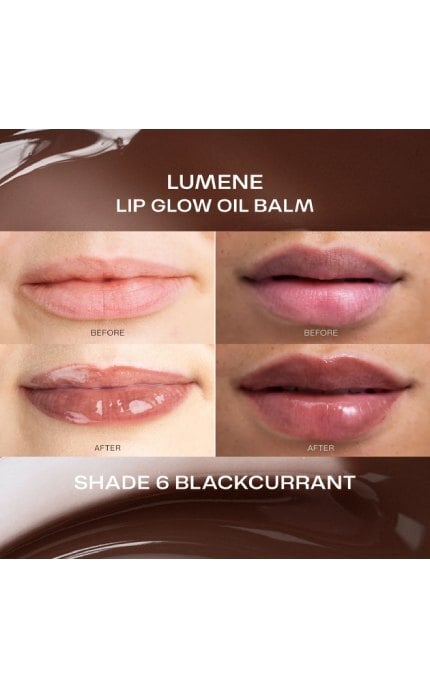 LUMENE-Бальзам для губ Lumene Lip Glow с маслом 6 Blackcurrant 10 мл-6412600863765