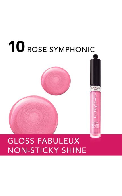 BOURJOIS-Блеск для губ с эффектом бальзама Bourjois Gloss Fabuleux 10 3,5 мл-3616305556424