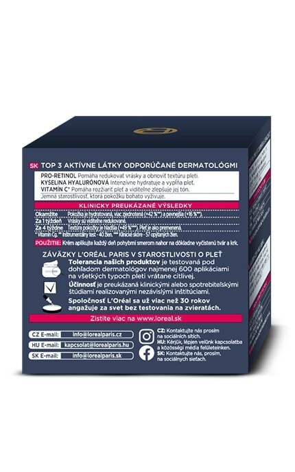 SKIN EXPERT-Крем-маска для обличчя нічна регенеруююча L'Oreal Paris Revitalift Лазер Х3 50 мл-3600522895121