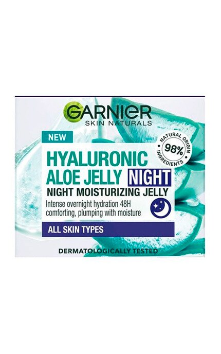 SKIN NATURAL-Гель ночной увлажняющий Garnier Гиалуроновый Алоэ-Гель 50 мл-3600542456647