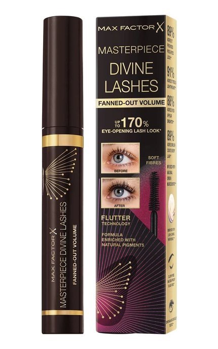 MAX FACTOR-Тушь для ресниц Max Factor Masterpiece Divine Lashes Fanned-Out Volume 002 Black Brown 8 мл-3616306037632
