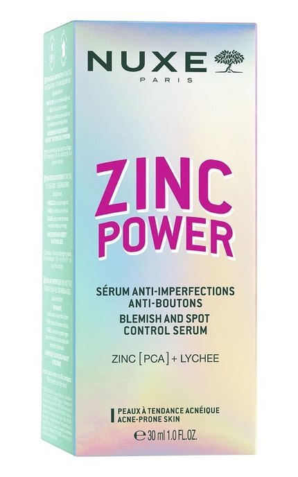NUXE-Сироватка для обличчя Nuxe Zinc Power Проти недоліків 30 мл-3264680039942