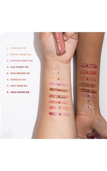 LN PROFESSIONAL-Блиск для губ LN PRO LumiGloss 104 1 шт-810149047008