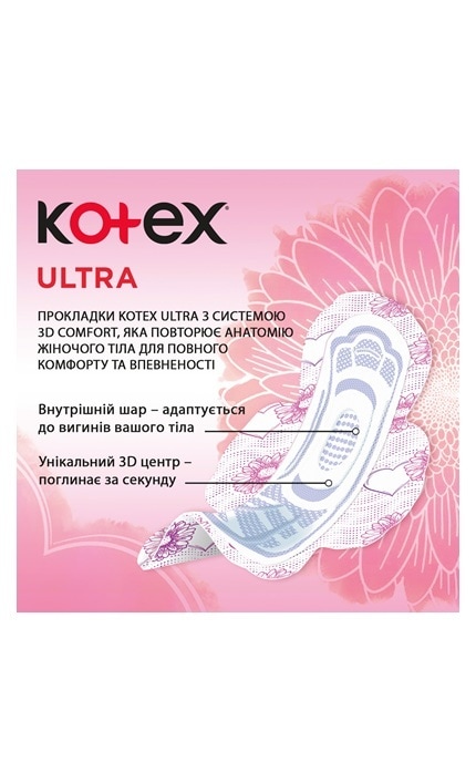 KOTEX-Прокладки женские Kotex Ультратонкие Normal Plus Duo 20 шт-5029053542638