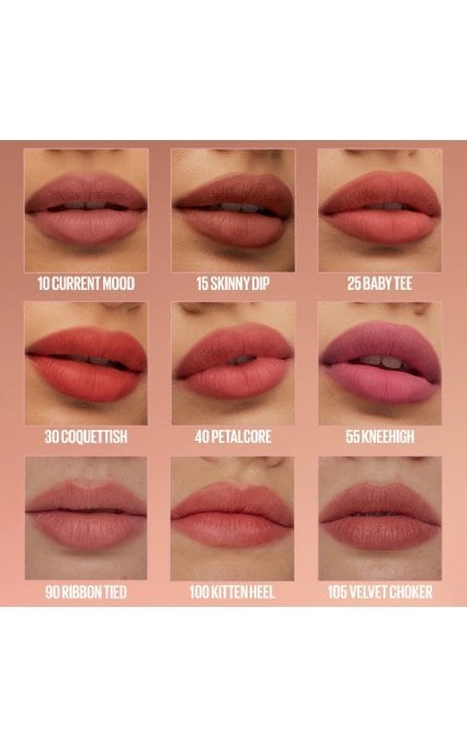 MAYBELLINE NY-Стойкая матовая помада-тинт для губ Maybelline New York Super Stay Teddy Tint 90 Ribbon Tied 5 мл-3600531716813