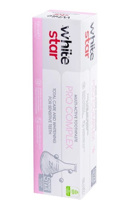 WHITE STAR-Зубная паста White Star Pro Complex Мультиактивная 100 мл-3800237400270