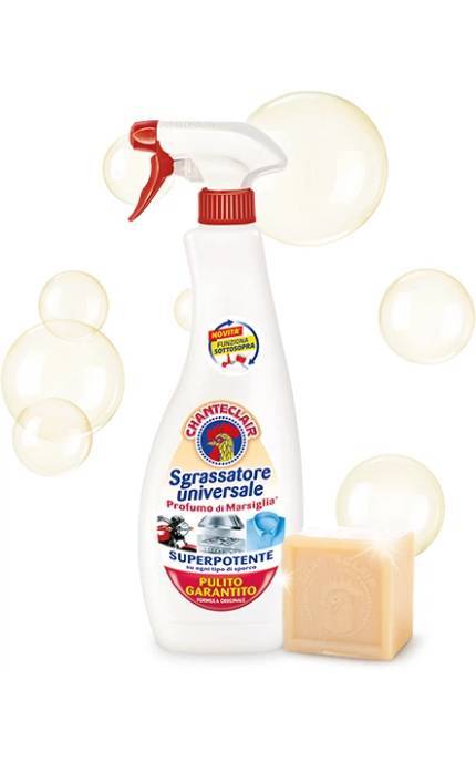 CHANTECLAIR-Універсальний очищувач знежирювач ChanteClair Марсельське мило 600 мл-8015194522933