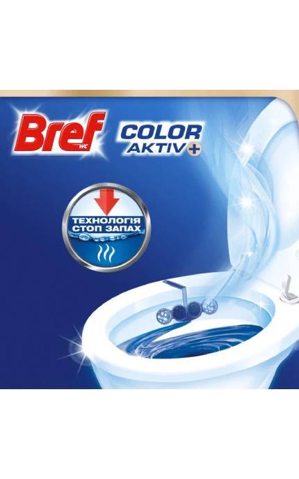 BREF-Кульки для туалету Bref кольорова вода евкаліпт 3 х 50 г-9000101853230