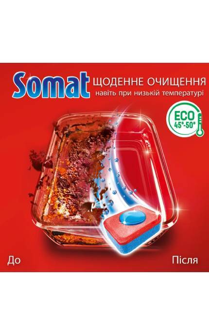 SOMAT-Таблетки для посудомоечной машины Somat Classic Duo 95+95 шт-9000101821406