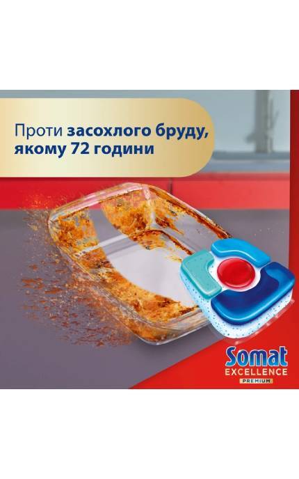 SOMAT-Капсулы для посудомоечной машины Somat Exellence 5-в-1 Duo 54+54 шт-9000101820973