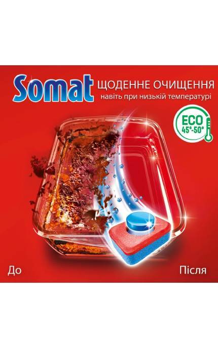 SOMAT-Таблетки для посудомоечной машины Somat All in 1 Extra Duo 85+85 шт-9000101820676