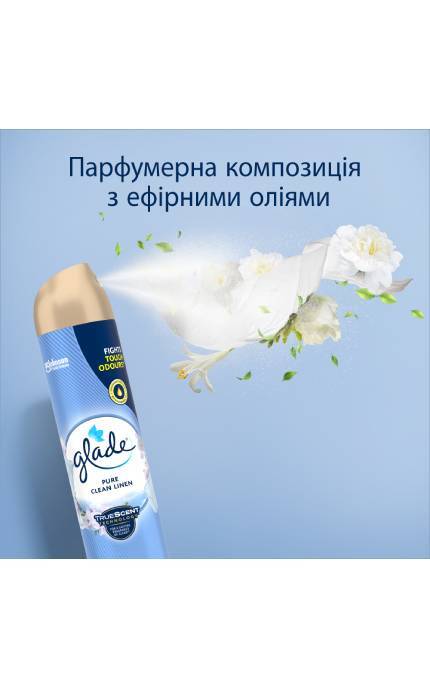 GLADE-Освіжувач повітря Glade Свiжiсть бiлизни 300 мл-5000204286878