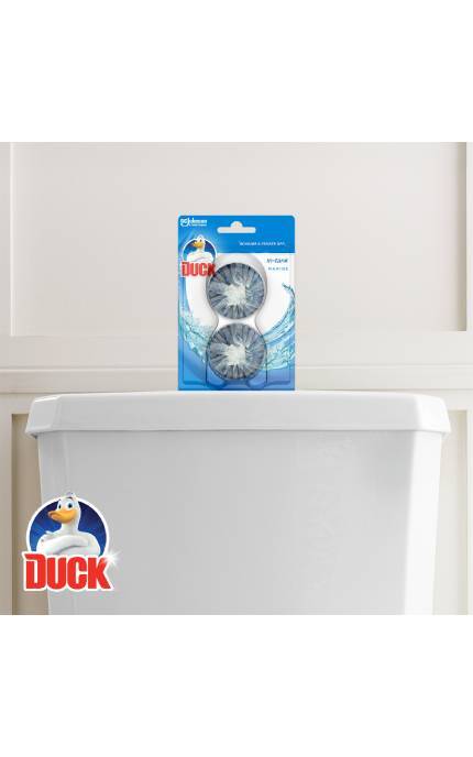 DUCK-Таблетка чистоти Duck для зливного бачка Морський 50г х2 шт -5000204004755