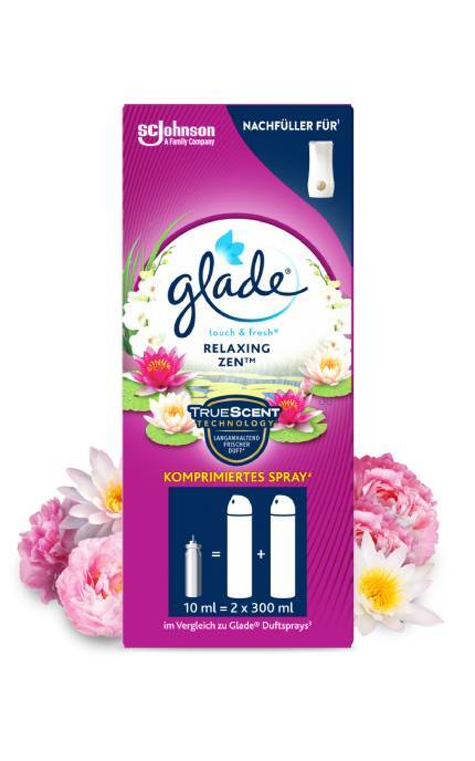 GLADE-Освіжувач повітря мікроспрей Glade Японький сад Змінний балончик 10 мл-5000204078565