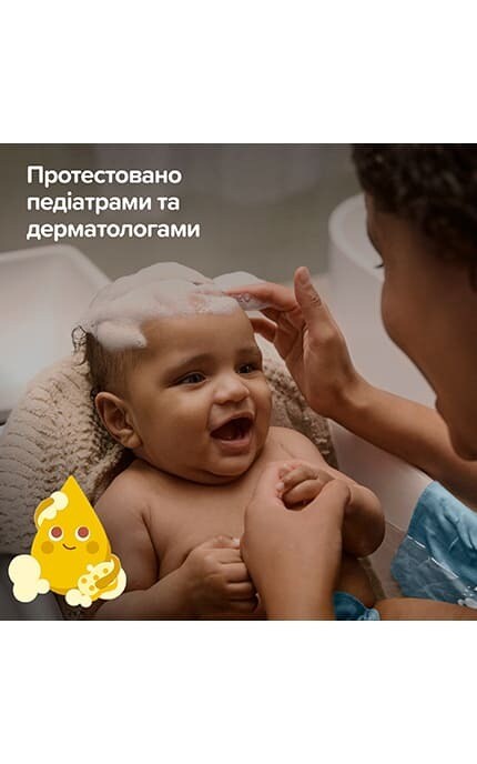 JOHNSON'S-Пенка-шампунь для купания Johnson's Baby От макушки до пяток 300 мл-3574669909976