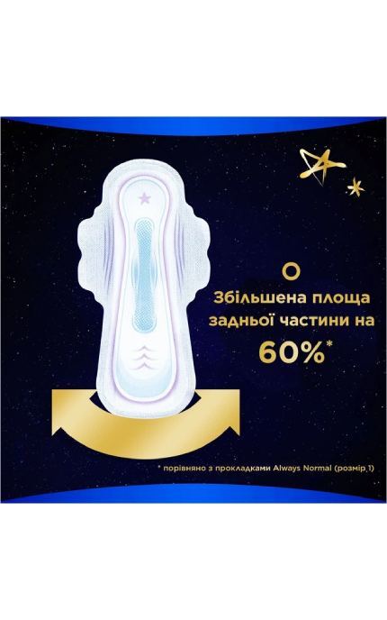 ALWAYS-Гігієнічні прокладки Always Ultra Secure Night Extra Розмір 5 20 шт-8006540903766