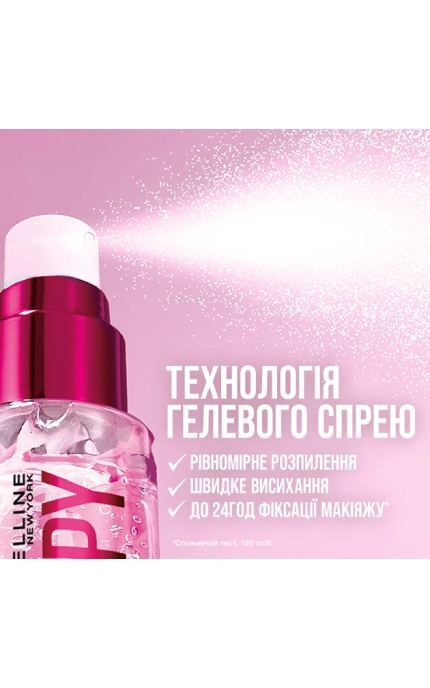 MAYBELLINE NY-Спрей для фиксации макияжа Maybelline New York Grippy с ниацинамидом 100 мл-3600531721527