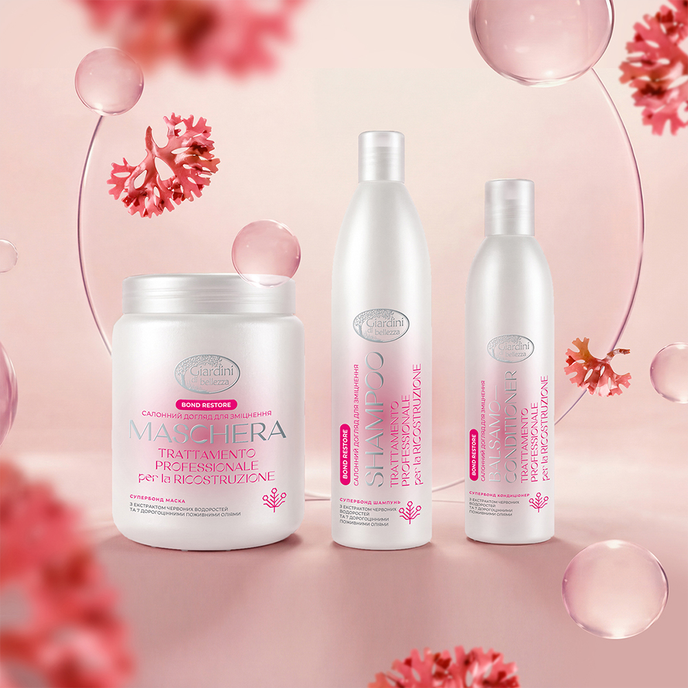 Новинки бренду Giardini di belezza: професійний догляд за волоссям щодня